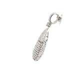 18k White Gold White Diamonds Pendant