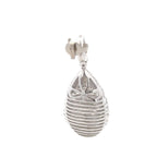 18k White Gold White Diamonds Pendant
