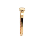 18k Yellow Gold Mix Sapphire & White Diamonds Bangles