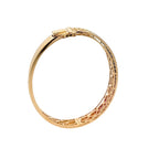 18k Yellow Gold Mix Sapphire & White Diamonds Bangles