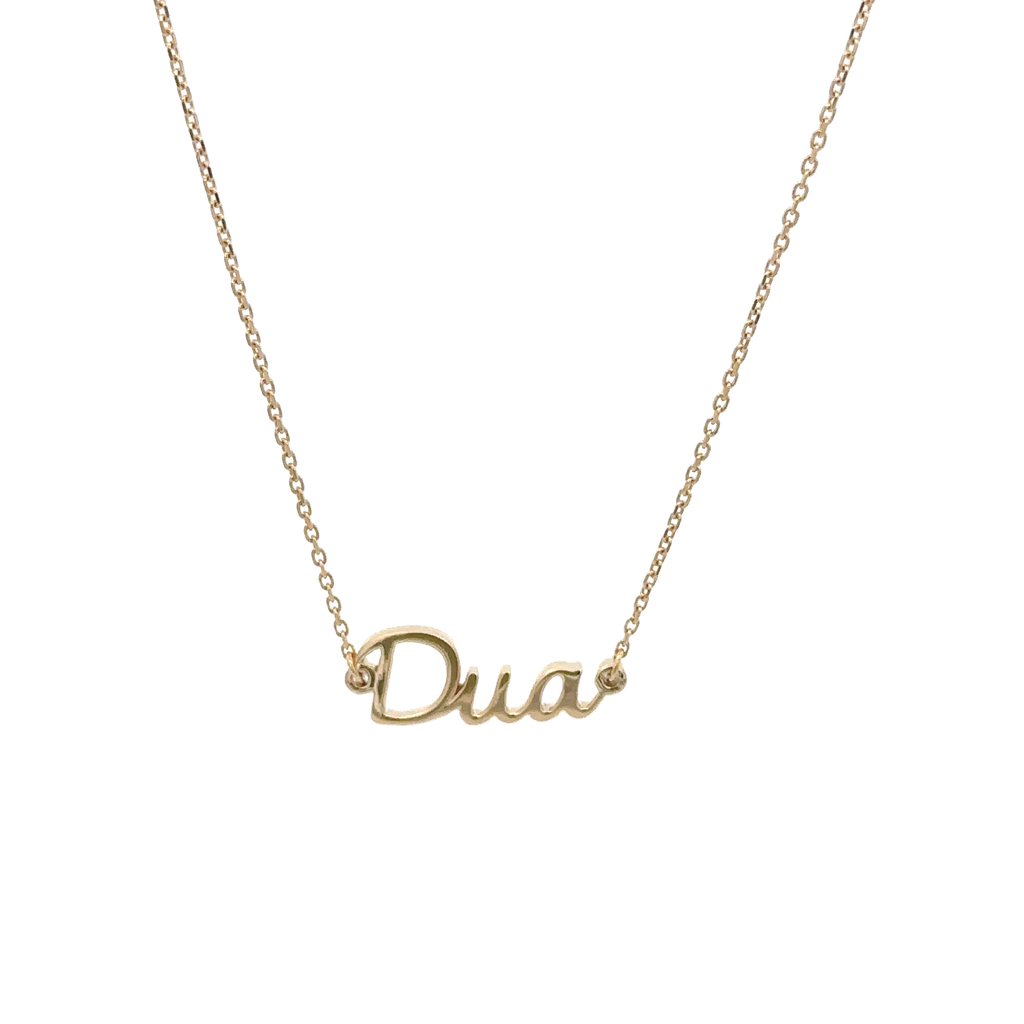 Elegant Gold Name Necklace