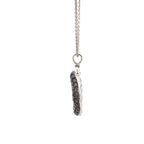 18k White Gold White Diamonds & Black Diamonds Pendants