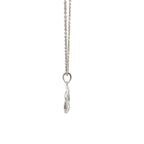 18k White Gold White Diamonds Pendant