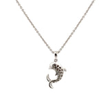18k White Gold White Diamonds Pendant