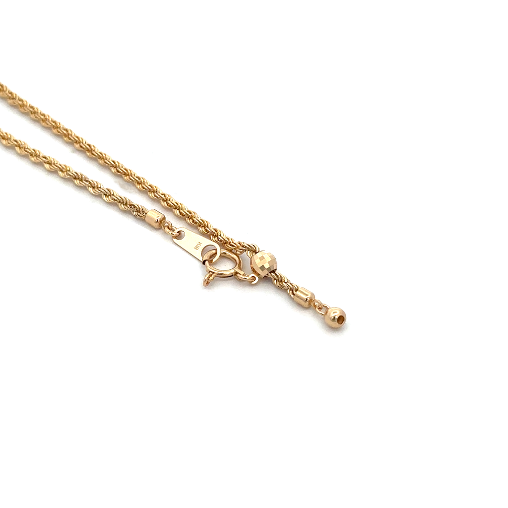 18K Yellow Gold 18-Inch Chain