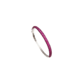 18k White Gold Ruby Bangles