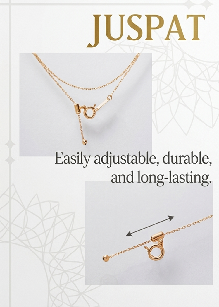Honey comb weave 18k yellow gold chain 18 inch