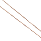 Delicate 18k Pink Gold Chain