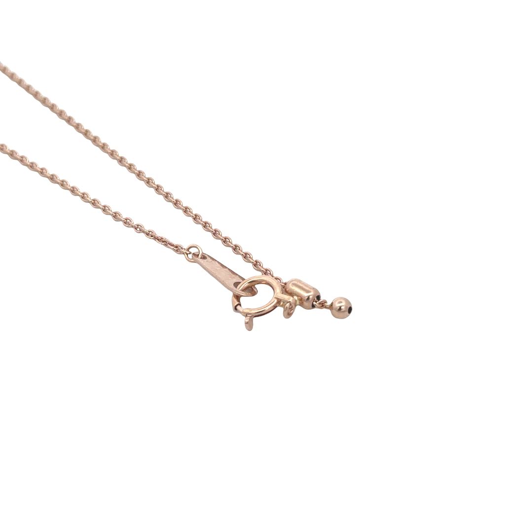 Delicate 18k Pink Gold Chain