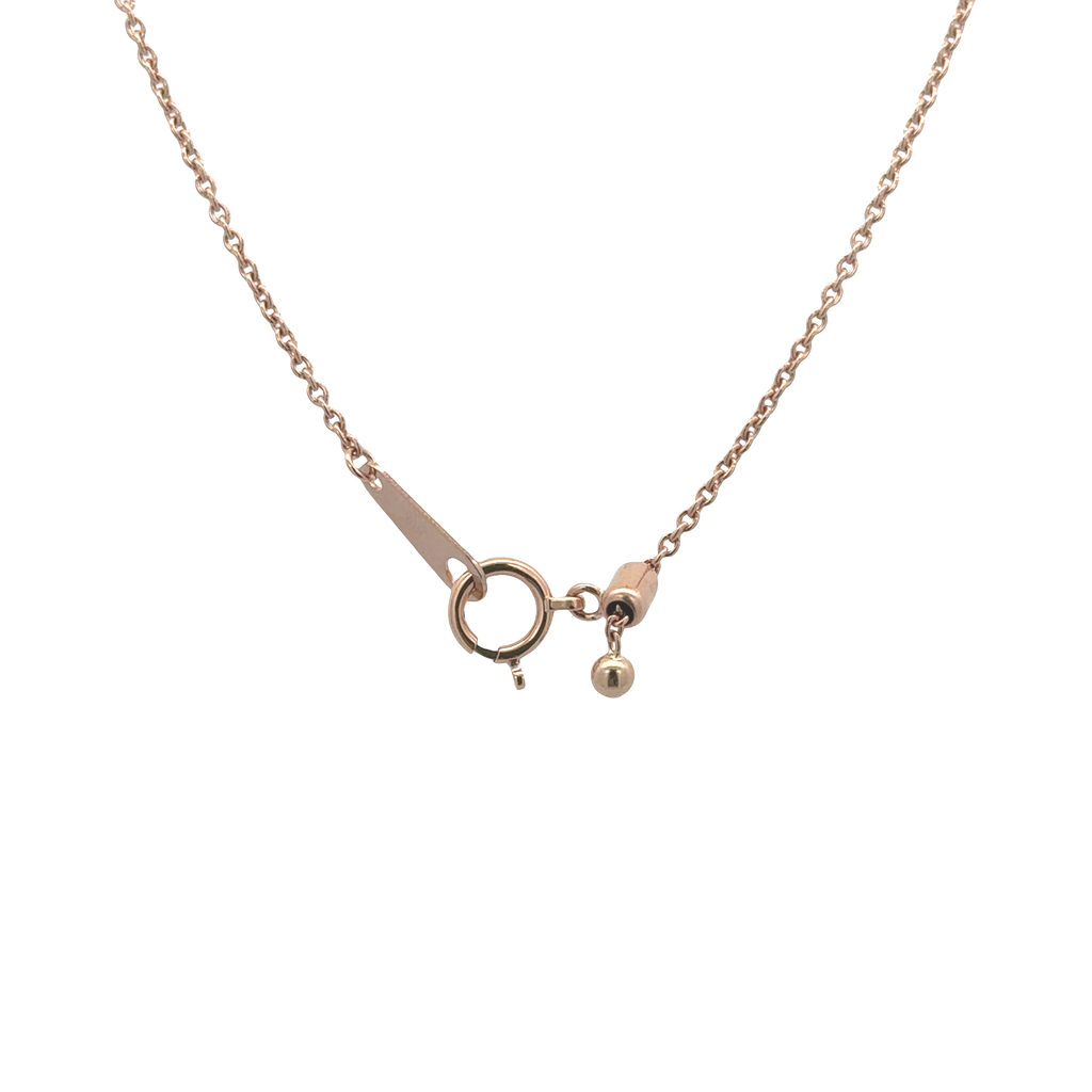 Delicate 18k Pink Gold Chain