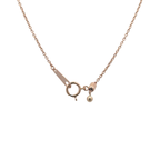 Delicate 18k Pink Gold Chain