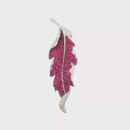 Elegant Feather Brooch