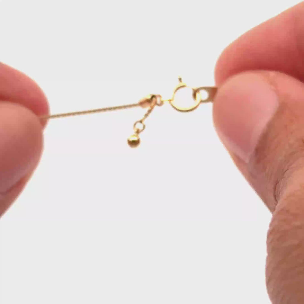 18K Yellow Gold 18-Inch Chain