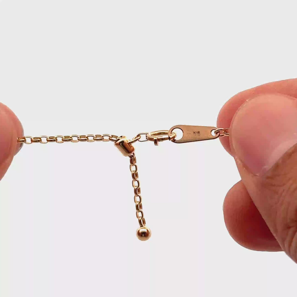 18K White Gold 18-Inch Chain