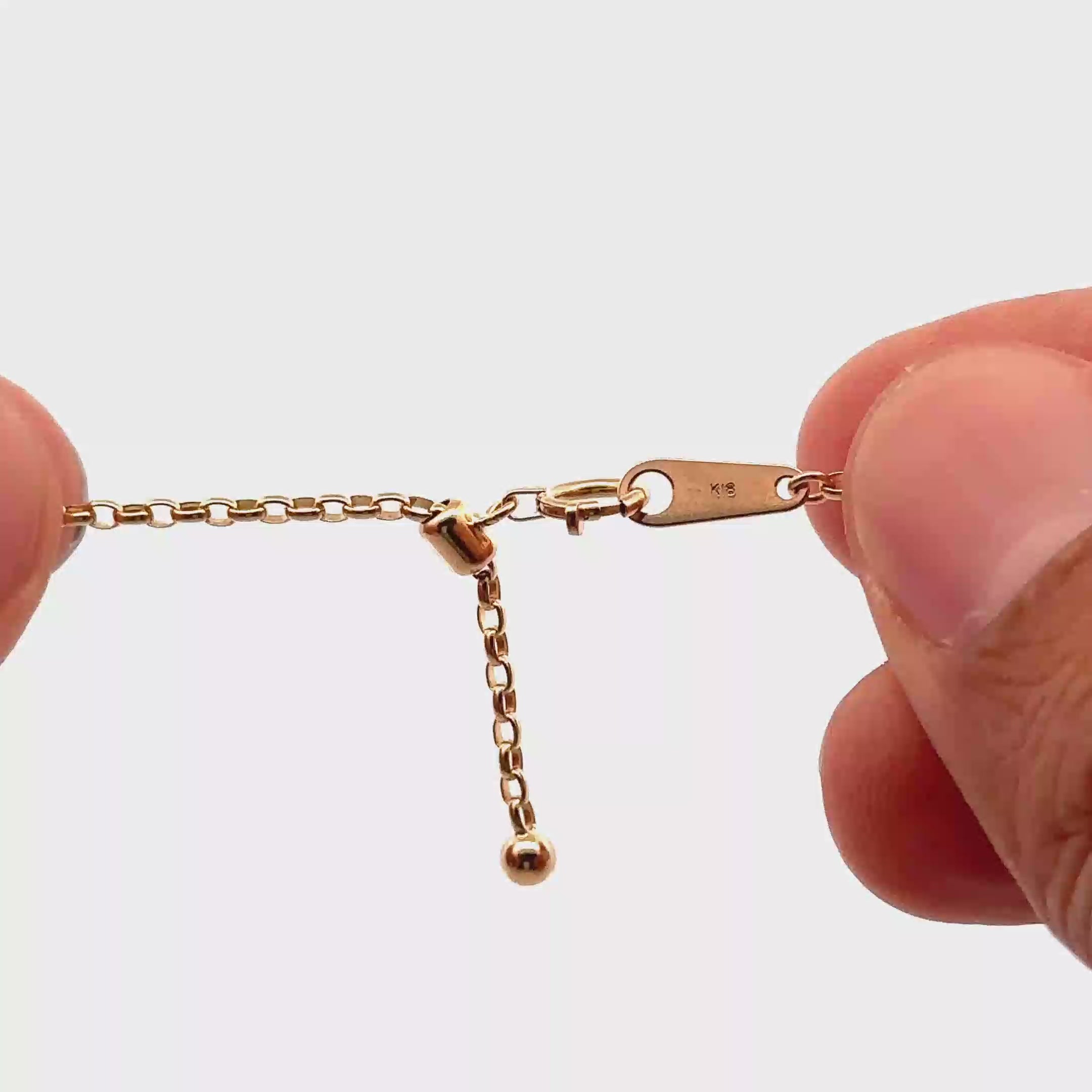 18K White Gold 18-Inch Chain